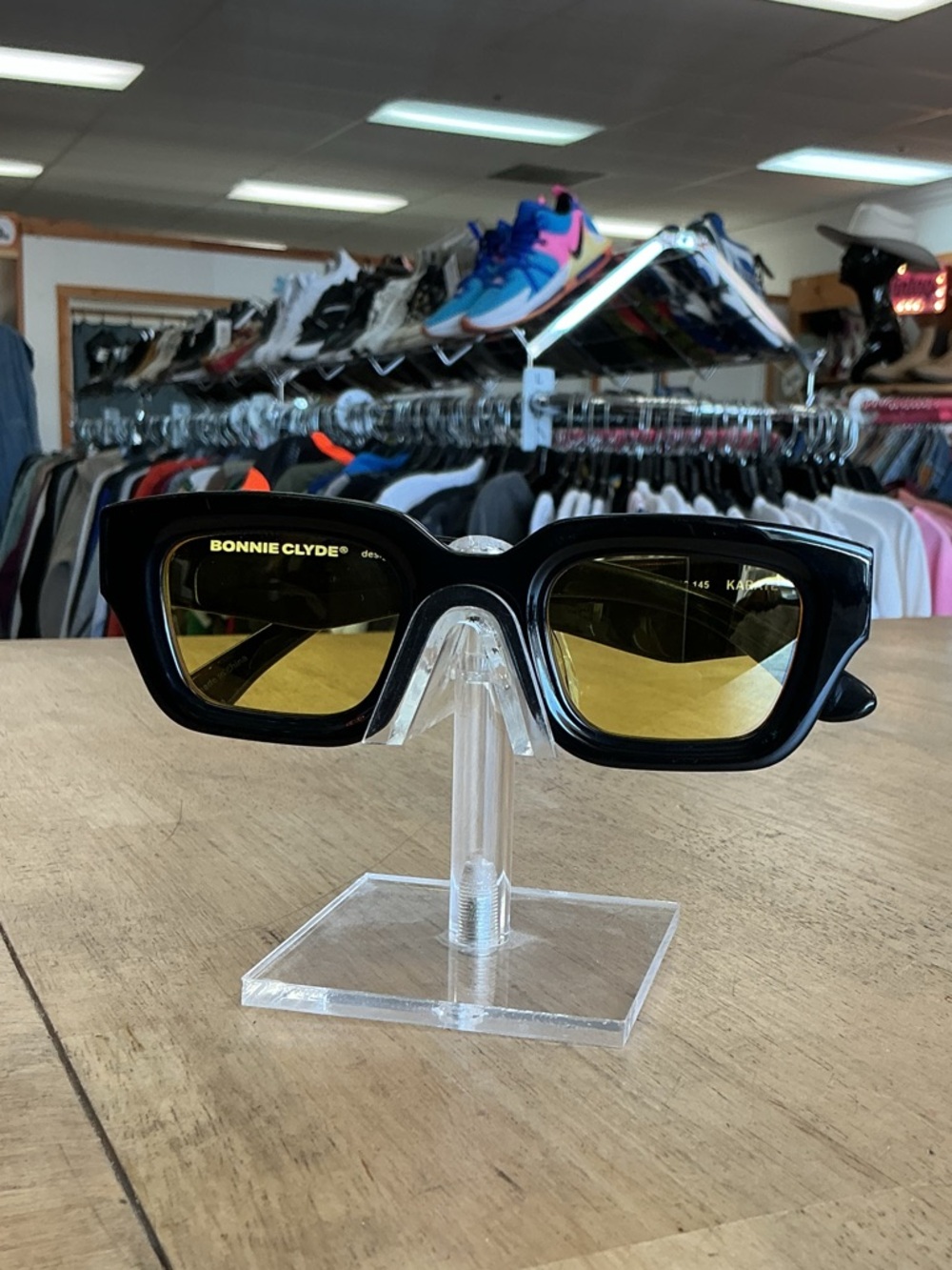 Retro Bonnie Clyde Karate Sunglasses